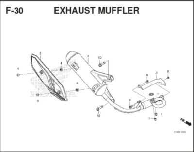 Katalog Suku Cadang Honda BeAT K1A