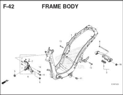 Katalog Suku Cadang Honda BeAT K1A