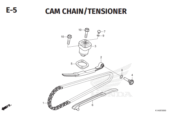 Katalog Suku Cadang Honda New BeAT K1AL