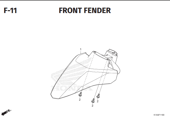 Katalog Suku Cadang Honda New BeAT K1AL