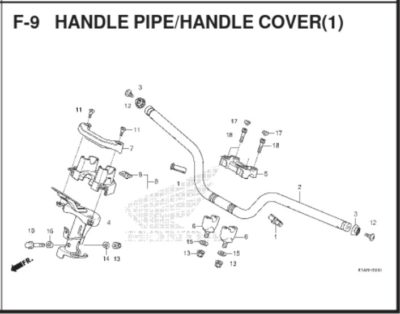 Katalog Suku Cadang Honda BeAT Street eSP K1A