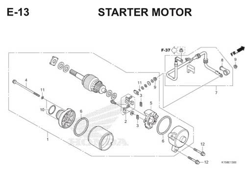 Katalog Suku Cadang Honda CB150R StreetFire K15