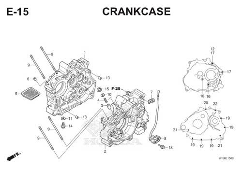 Katalog Suku Cadang Honda CB150R StreetFire K15