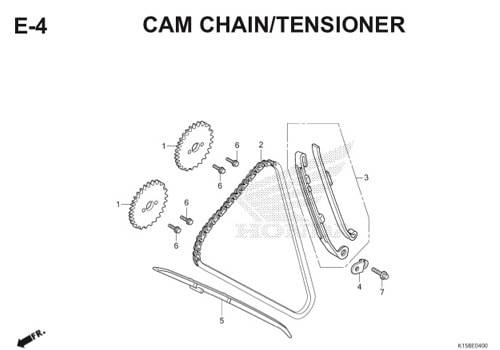 Katalog Suku Cadang Honda CB150R StreetFire K15