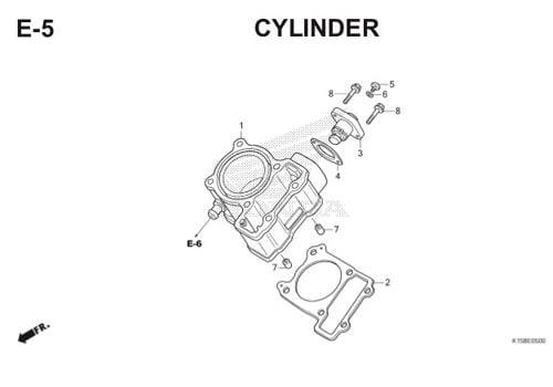 Katalog Suku Cadang Honda CB150R StreetFire K15
