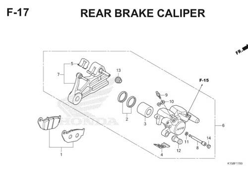 Katalog Suku Cadang Honda CB150R StreetFire K15