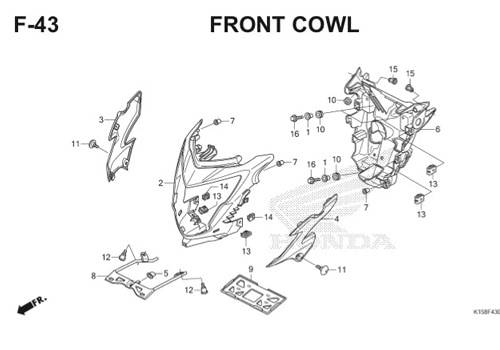 Katalog Suku Cadang Honda CB150R StreetFire K15
