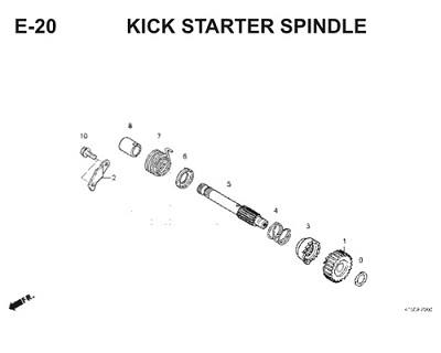 Katalog Suku Cadang Honda CB150R StreetFire K15G