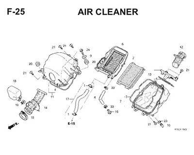 Katalog Suku Cadang Honda CB150R StreetFire K15G