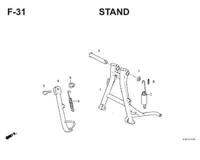 Katalog Suku Cadang Honda CB150R StreetFire K15G