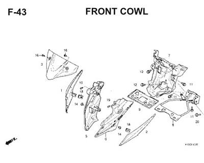 Katalog Suku Cadang Honda CB150R StreetFire K15G