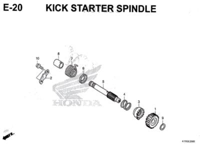 Katalog Suku Cadang Honda CB150R StreetFire K15M