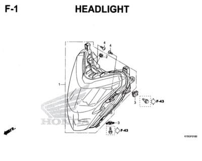 Katalog Suku Cadang Honda CB150R StreetFire K15M