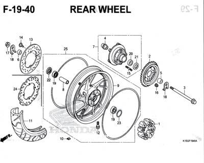 Katalog Suku Cadang Honda CB150R StreetFire K15M