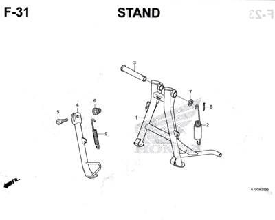 Katalog Suku Cadang Honda CB150R StreetFire K15M
