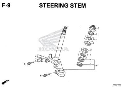 Katalog Suku Cadang Honda CB150R StreetFire K15M