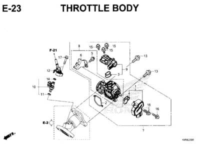 Katalog Suku Cadang Honda CBR 150R K45N