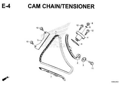 Katalog Suku Cadang Honda CBR 150R K45N