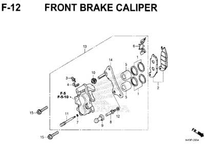 Katalog Suku Cadang Honda CBR 150R K45N