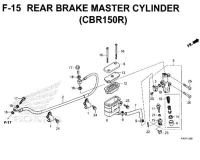 Katalog Suku Cadang Honda CBR 150R K45N