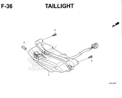Katalog Suku Cadang Honda CBR 150R K45N