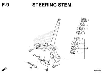 Katalog Suku Cadang Honda CBR 150R K45N