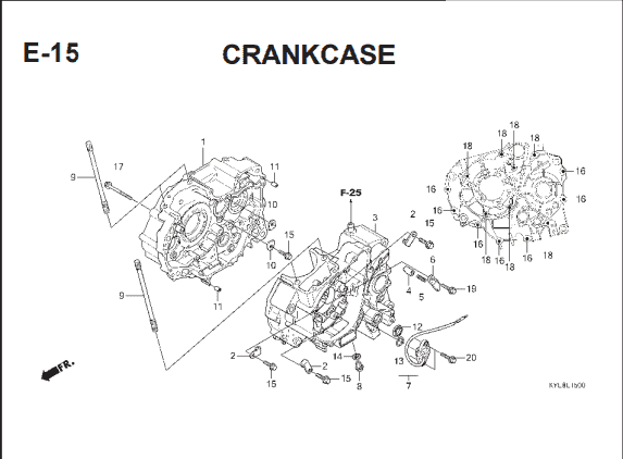 Katalog Suku Cadang Honda New Mega Pro Carbu KYE