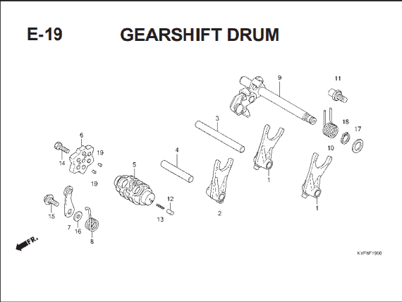 Katalog Suku Cadang Honda New Mega Pro Carbu KYE