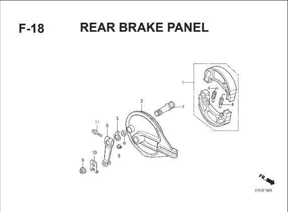 Katalog Suku Cadang Honda New Mega Pro Carbu KYE