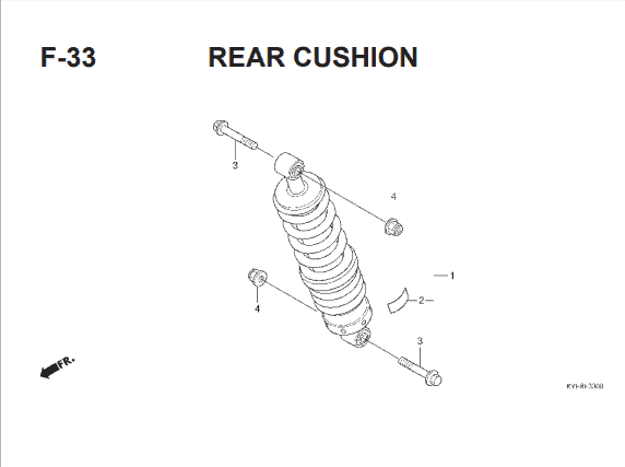 Katalog Suku Cadang Honda New Mega Pro Carbu KYE