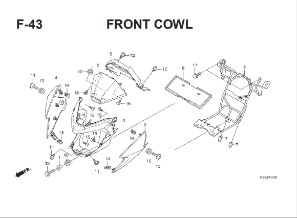 Katalog Suku Cadang Honda New Mega Pro Carbu KYE