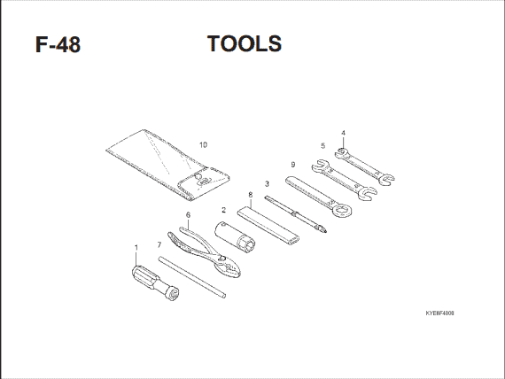Katalog Suku Cadang Honda New Mega Pro Carbu KYE