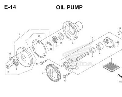 Katalog Suku Cadang Honda Mega Pro FI KYE