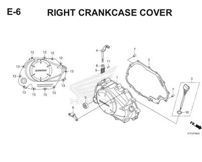 Katalog Suku Cadang Honda Mega Pro FI KYE