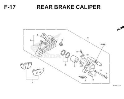 Katalog Suku Cadang Honda Mega Pro FI KYE
