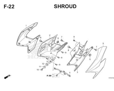 Katalog Suku Cadang Honda Mega Pro FI KYE