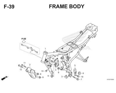Katalog Suku Cadang Honda Mega Pro FI KYE