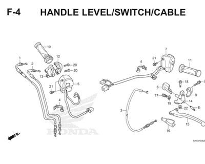 Katalog Suku Cadang Honda Mega Pro FI KYE
