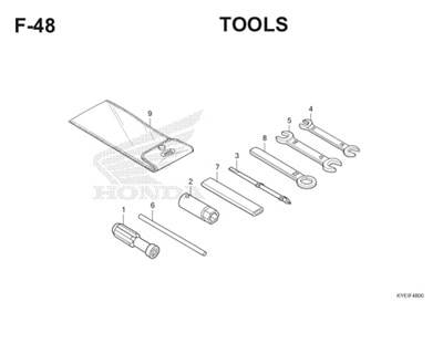 Katalog Suku Cadang Honda Mega Pro FI KYE