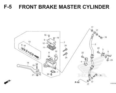 Katalog Suku Cadang Honda Mega Pro FI KYE
