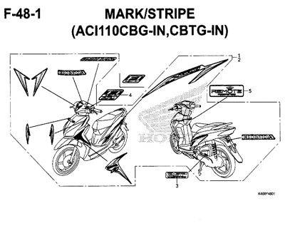 Katalog Suku Cadang Honda Vario 110