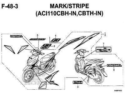 Katalog Suku Cadang Honda Vario 110
