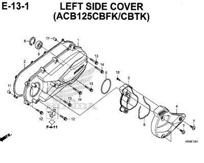 Katalog Suku Cadang Honda Vario 125 K60R