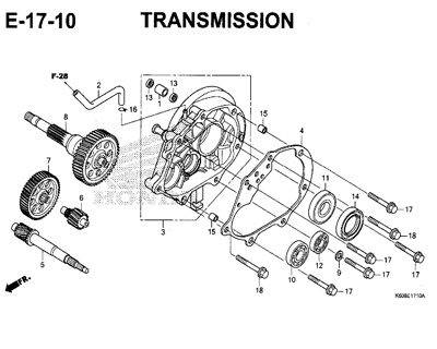 Katalog Suku Cadang Honda Vario 125 K60R