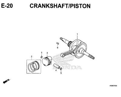Katalog Suku Cadang Honda Vario 125 K60R