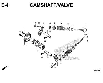 Katalog Suku Cadang Honda Vario 125 K60R