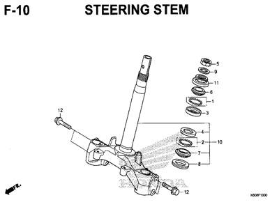 Katalog Suku Cadang Honda Vario 125 K60R