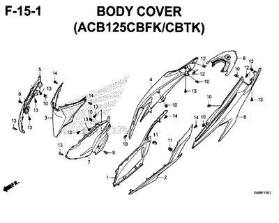 Katalog Suku Cadang Honda Vario 125 K60R