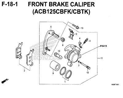 Katalog Suku Cadang Honda Vario 125 K60R