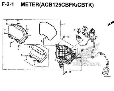 Katalog Suku Cadang Honda Vario 125 K60R